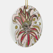 ベニスフェスティバルマスクデザイン セラミックオーナメント (右)