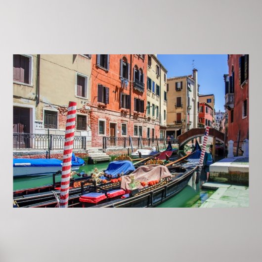 ベニス伝統的のゴンドラ ポスター (正面)