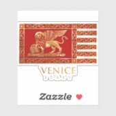 ベニス国旗 シール (シート)
