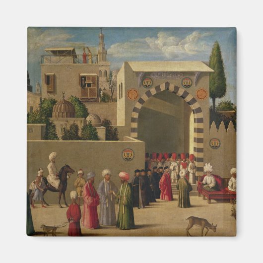 ベニス大使のインタビュー マグネット (正面)