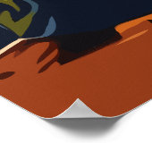 ベニス素晴らしナショナルパークネバダヴィンテージ ポスター (角)