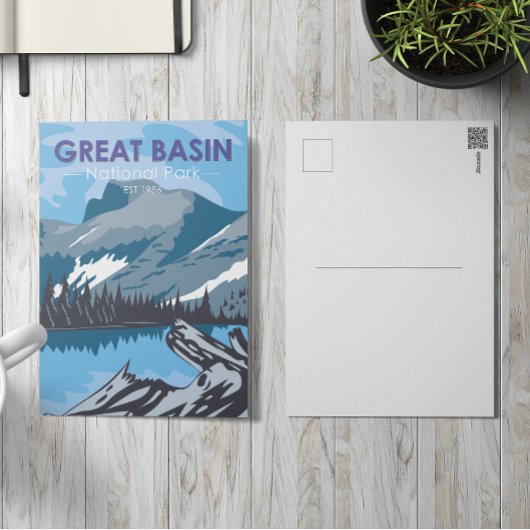 ベニス素晴らしナショナルパークネバダヴィンテージ ポストカード