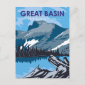 ベニス素晴らしナショナルパークネバダヴィンテージ ポストカード (正面)