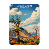 ベニス素晴らしナショナルパークネバダヴィンテージ マグネット (縦)