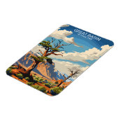 ベニス素晴らしナショナルパークネバダヴィンテージ マグネット (左側)