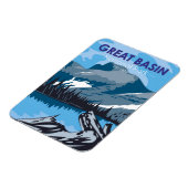 ベニス素晴らしナショナルパークネバダヴィンテージ マグネット (左側)