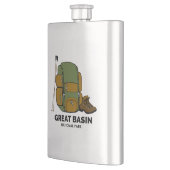 ベニス素晴らしナショナルパークリュックサック フラスク (左)