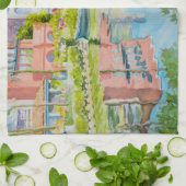 ベニス色 キッチンタオル (折り畳み)