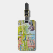 ベニス色 ラゲッジタグ (正面縦)