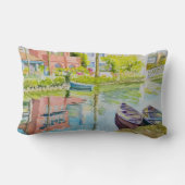 ベニス色 ランバークッション (裏面)