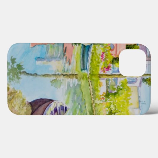 ベニス色 Case-Mate iPhoneケース (裏面 (横))