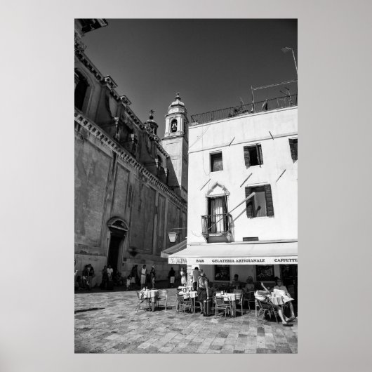 ベニス通りカフェ – ポスター (正面)