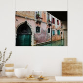 ベニス運河に沿って ポスター (キッチン)