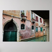 ベニス運河に沿って ポスター (正面)