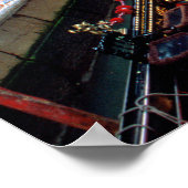 ベニス運河のゴンドラ ポスター (角)