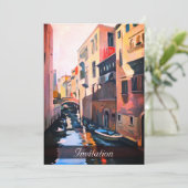 ベニス運河 招待状 (スタンド正面)