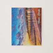 ベニス釣り桟橋、フロリダ州ベニス ジグソーパズル (縦)