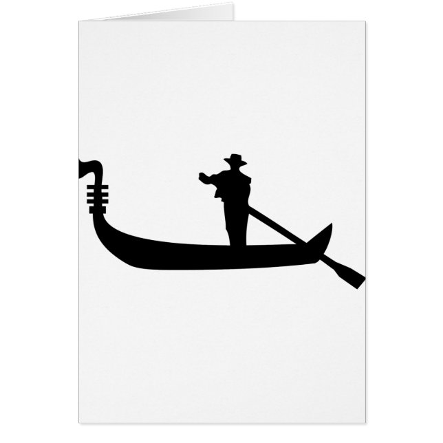 ベニス風のゴンドラ (正面)