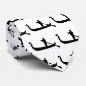 ベニス風のゴンドラ ネクタイ (ロール)