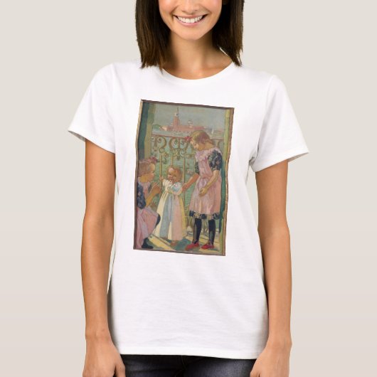 ベニス風のバルコニー Tシャツ (正面)