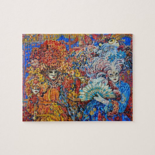 ベニス風のファンタジーの困難なパズルのギフト ジグソーパズル (横)