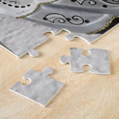 ベニス風のマスク ジグソーパズル (側面)