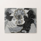 ベニス風のマスク ジグソーパズル (横)