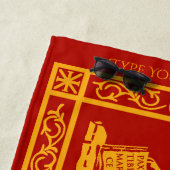 ベニス風の旗 ビーチタオル (インサイチュ)