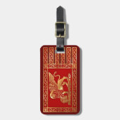 ベニス風の旗 ラゲッジタグ (正面縦)