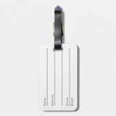 ベニス風の旗 ラゲッジタグ (裏面縦)