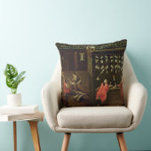 ベニス風の櫛メーカーのギルド(パネル)の印 クッション (椅子)