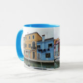 ベニス風の礁湖のBurano マグカップ (正面左)
