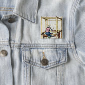 ベニス風の織工 缶バッジ (インサイチュ)