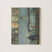 ベニス風の製材所の労働者のギルドの印、1445年 ジグソーパズル (縦)