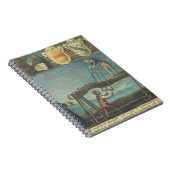 ベニス風の製材所の労働者のギルドの印、1445年 ノートブック (右側)