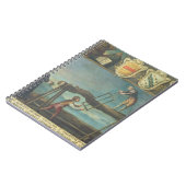 ベニス風の製材所の労働者のギルドの印、1445年 ノートブック (左側)