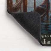 ベニス風のGondole マウスパッド (コーナー)