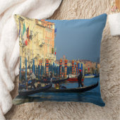 ベニス風のgondoliers クッション (ブランケット)