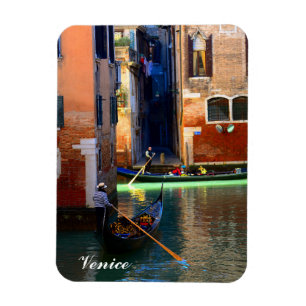 ベニス風のGondoliers マグネット
