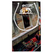 ベニス風運河のゴンドラ スモールペーパーバッグ (裏面)