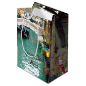 ベニス風運河のゴンドラ ミディアムペーパーバッグ (正面アングル)