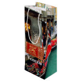 ベニス風運河のゴンドラ ワインギフトバッグ (裏面アングル)