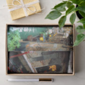 ベニス風運河のゴンドラ 薄葉紙 (ギフト)