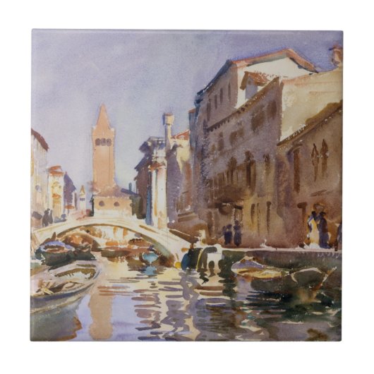 ベニス風運河 タイル (正面)