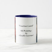 "ベニス風運河" マグカップ (中央)