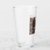 ベニス食べ物を与えの子ども鳩(by Paoletti) タンブラーグラス (右)