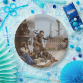 ベニス食べ物を与えの子ども鳩(by Paoletti) ペーパープレート (パーティー)