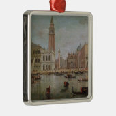 ベニス1719年の眺め メタルオーナメント (右)