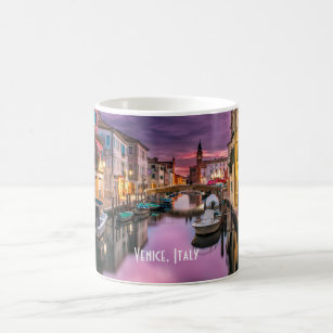 ベニス、イタリアの景色運河及びベニス風の建築 コーヒーマグカップ