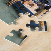 ベニス、イタリアのRialto橋 ジグソーパズル (側面)